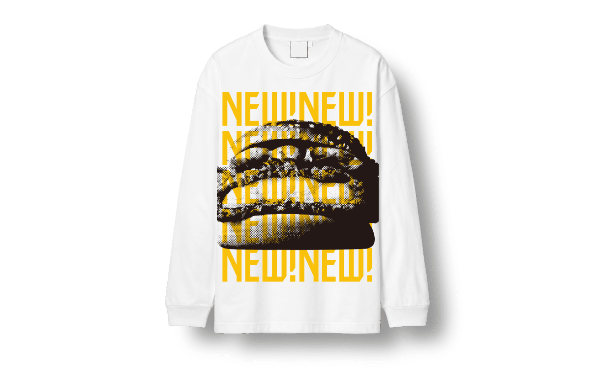 ザクザクジューシーマック ロングTシャツ
