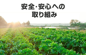安全・安心への取り組み
