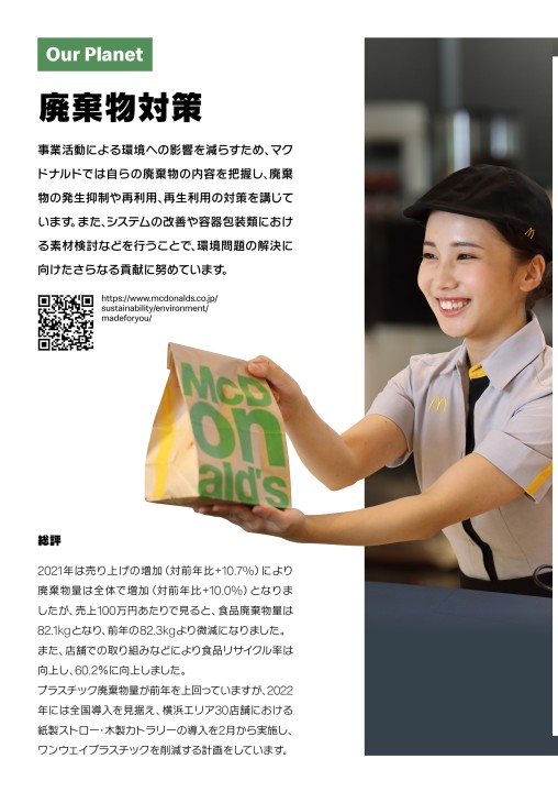 McDonald's Sustainability Report 2021