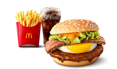 厚切りスパイシーベーコンてりたま セット