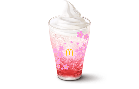 マックフロート® ピンクグレープフルーツレモネード(レモン果汁0.8%、ピンクグレープフルーツ果汁0.8%)