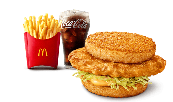 ごはんチキンタツタ セット