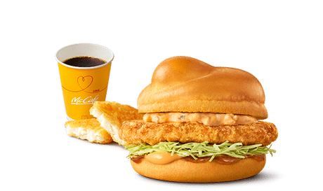 シン・タツタ 宮崎名物チキン南蛮タルタル 朝マック セット