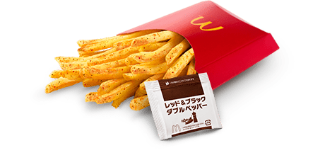 シャカシャカポテト® レッド&ブラック ダブルペッパー