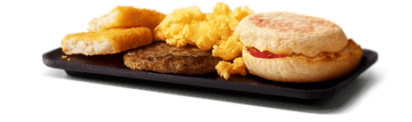 ビッグブレックファスト(ハッシュポテト含む)