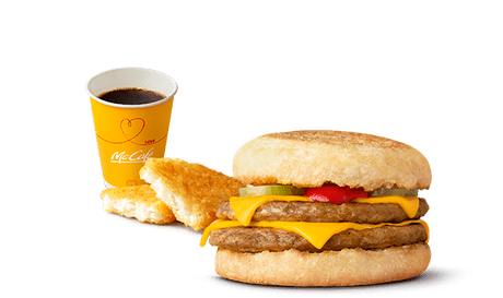 ダブチソーセージマフィン セット