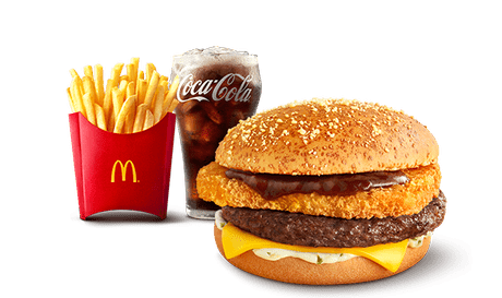 ザク切りポテト&ビーフ ハラペーニョマヨ セット