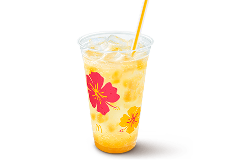 マックフィズ® トロピカルフルーツ マンゴー果肉入り(マンゴー果肉8%、パッションフルーツ果汁1%、パイナップル果汁1%)