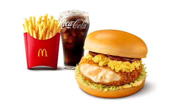 ふわとろたまご濃厚デミグラコロ セット