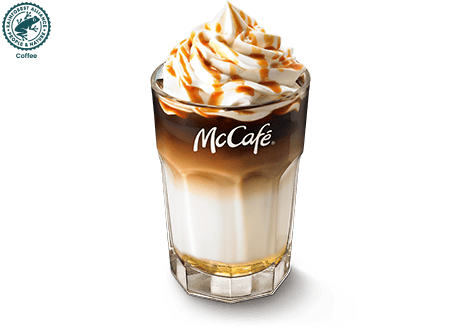 アイスキャラメルラテ(マックカフェ バイ バリスタ)