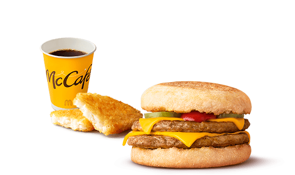 ダブチソーセージマフィン セット