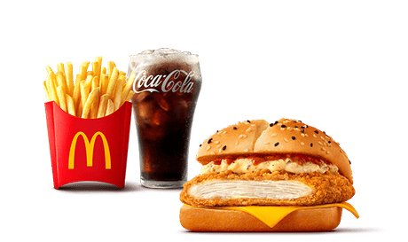 ホットチリ&タルタルチキン セット