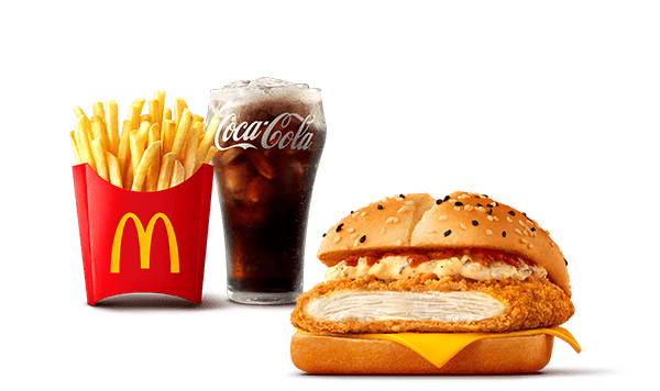 ホットチリ&タルタルチキン セット