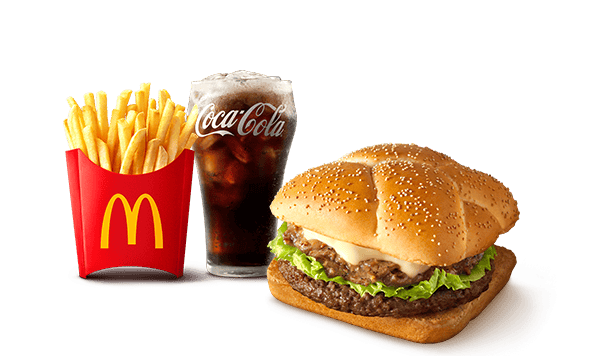 N.Y. 肉厚ビーフ ペッパー&ビーフソテー セット