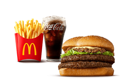 N.Y. ダブル肉厚ビーフ ペッパー&ビーフソテー セット