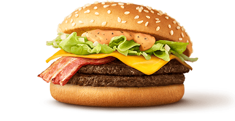 倍ベーコンレタスバーガー
