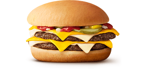 チーズチーズダブルチーズバーガー