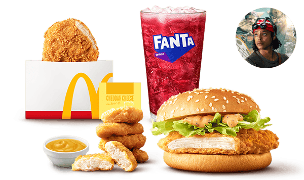 ウソップの勇敢なるチキンセット