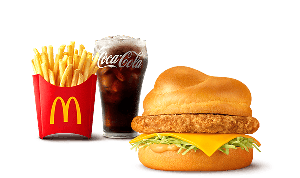 【マクドナルド】チーズチキンタツタ セット
