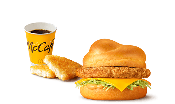 チーズチキンタツタ 朝マックセット