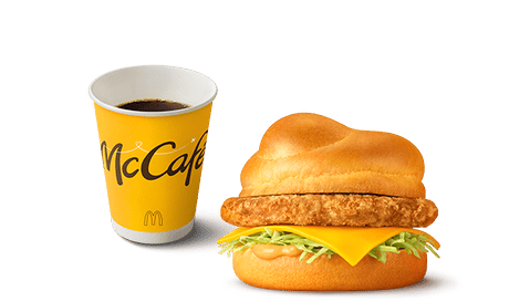 Cheese Chicken Tatsuta Breakfast Combi