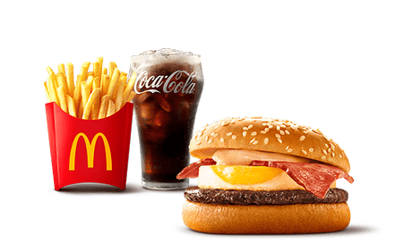 月見バーガー セット