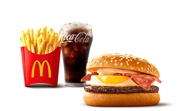 月見バーガー セット