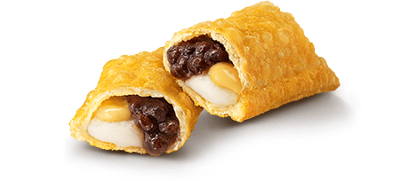北海道産バターとあんことおもちの月見パイ