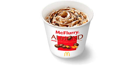 マックフルーリー® 明治アーモンドチョコレート