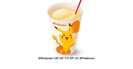 ピカチュウがかわいい 夏にぴったりのコラボスイーツ スイーツトリオ フルーチュウ が期間限定で登場 Mcdonald S Japan