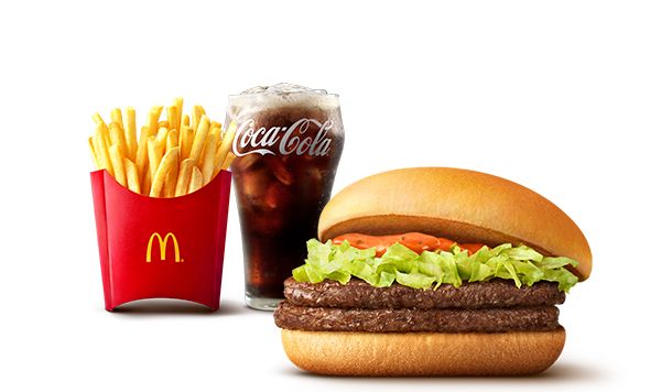 倍スパビー(倍スパイシービーフバーガー) セット