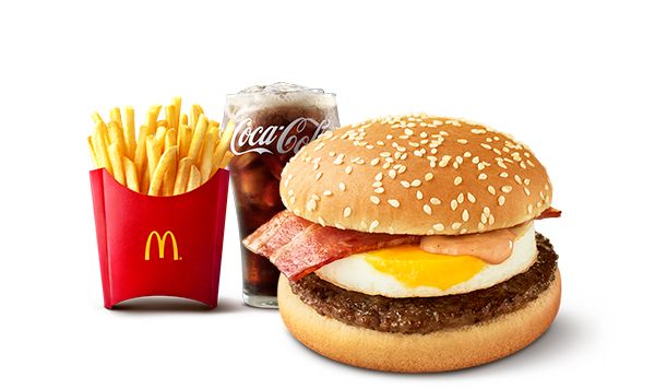 月見バーガー セット