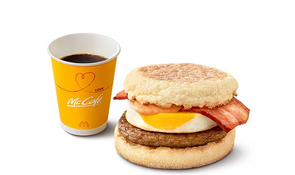 月見マフィン コンビ