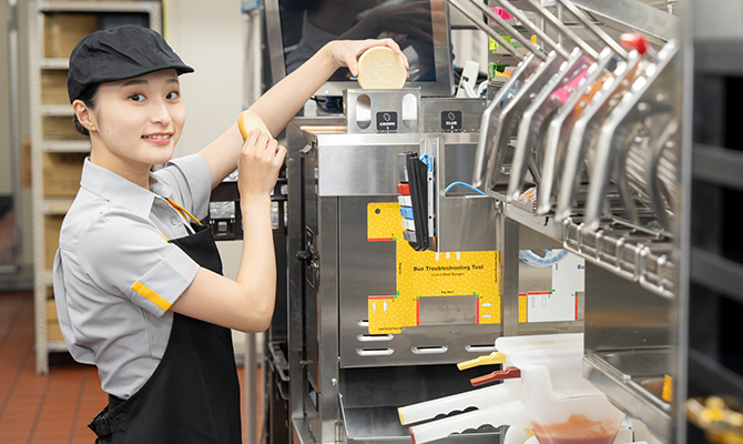 職場としてのマクドナルドは、いかがですか？