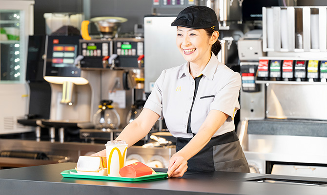 マクドナルドで面接を受けようと思った決め手は何ですか？