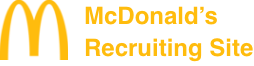 McDonald’s Recruiting Site